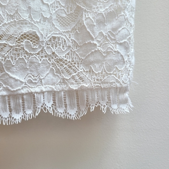 Cream Lace Shift Dress ~ NWT - Picture 7 of 10